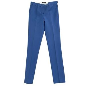 Massimo Dutti Blue Straight-Leg Dress Pants size 4